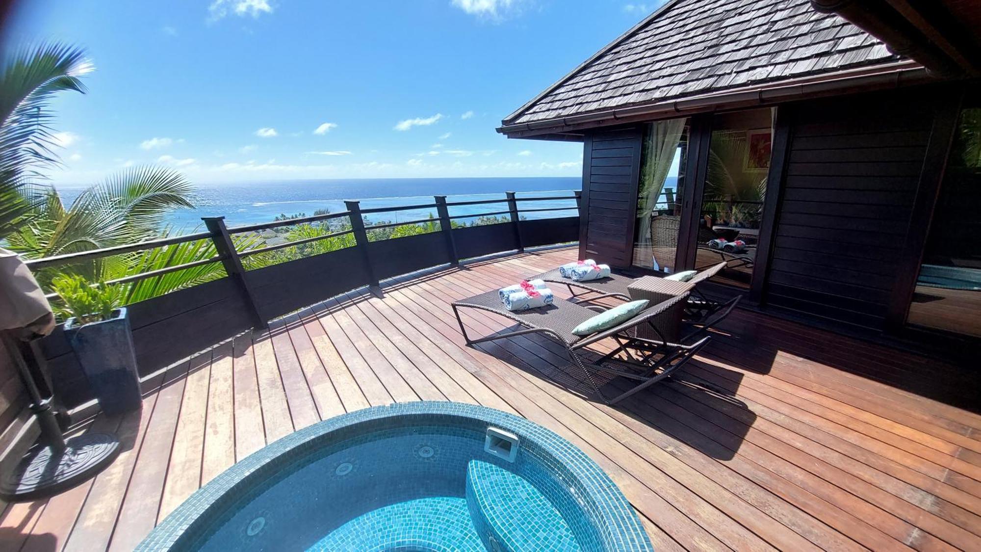 Villa Honu - Legends Residences - Stunning Ocean Views Papetoai Eksteriør bilde